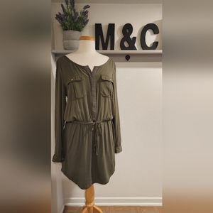 American Eagles Beautiful Khaki Dress.Size Large.